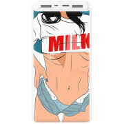 Xiaomi Mi Power Bank 3 20000mAh (PLM18ZM) Белый с принтом 