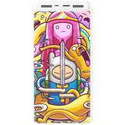 Xiaomi Mi Power Bank 3 20000mAh (PLM18ZM) Белый с принтом 