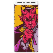 Xiaomi Mi Power Bank 3 20000mAh (PLM18ZM) Белый с принтом 