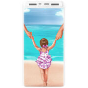 Xiaomi Mi Power Bank 3 20000mAh (PLM18ZM) Белый с принтом Happy child