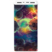 Xiaomi Mi Power Bank 3 20000mAh (PLM18ZM) Белый с принтом 
