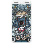 Xiaomi Mi Power Bank 3 20000mAh (PLM18ZM) Белый с принтом Panda Q