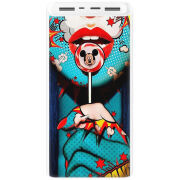 Xiaomi Mi Power Bank 3 20000mAh (PLM18ZM) Белый с принтом Girl Pop Art