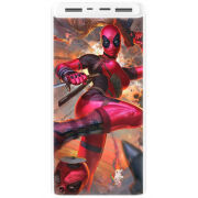 Xiaomi Mi Power Bank 3 20000mAh (PLM18ZM) Белый с принтом Woman Deadpool