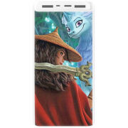 Xiaomi Mi Power Bank 3 20000mAh (PLM18ZM) Белый с принтом Raya and the Dragon