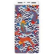 Xiaomi Mi Power Bank 3 20000mAh (PLM18ZM) Белый с принтом Koi Fish