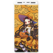 Xiaomi Mi Power Bank 3 20000mAh (PLM18ZM) Белый с принтом Kamado Nezuko Halloween