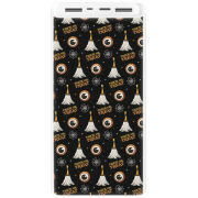 Xiaomi Mi Power Bank 3 20000mAh (PLM18ZM) Белый с принтом Halloween Magic