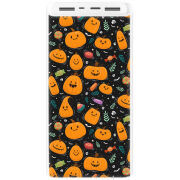 Xiaomi Mi Power Bank 3 20000mAh (PLM18ZM) Белый с принтом Cute Halloween