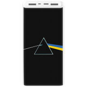 Xiaomi Mi Power Bank 3 20000mAh (PLM18ZM) Белый с принтом Pink Floyd Україна
