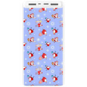 Xiaomi Mi Power Bank 3 20000mAh (PLM18ZM) Белый с принтом 