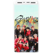 Xiaomi Mi Power Bank 3 20000mAh (PLM18ZM) Белый с принтом Stray Kids Boy Band