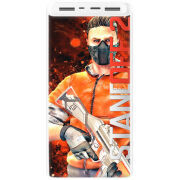 Xiaomi Mi Power Bank 3 20000mAh (PLM18ZM) Белый с принтом StandOff 2 orang