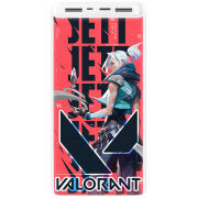 Xiaomi Mi Power Bank 3 20000mAh (PLM18ZM) Белый с принтом Valorant Jett