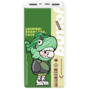 Xiaomi Mi Power Bank 3 20000mAh (PLM18ZM) Белый с принтом 