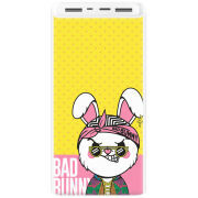 Xiaomi Mi Power Bank 3 20000mAh (PLM18ZM) Белый с принтом 