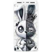 Xiaomi Mi Power Bank 3 20000mAh (PLM18ZM) Белый с принтом 