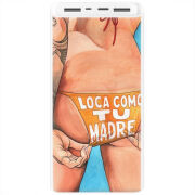 Xiaomi Mi Power Bank 3 20000mAh (PLM18ZM) Белый с принтом 