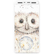 Xiaomi Mi Power Bank 3 20000mAh (PLM18ZM) Белый с принтом 