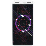 Xiaomi Mi Power Bank 3 20000mAh (PLM18ZM) Белый с принтом 