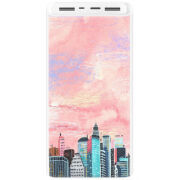 Xiaomi Mi Power Bank 3 20000mAh (PLM18ZM) Белый с принтом 