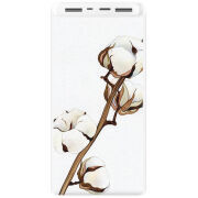 Xiaomi Mi Power Bank 3 20000mAh (PLM18ZM) Белый с принтом 