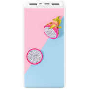 Xiaomi Mi Power Bank 3 20000mAh (PLM18ZM) Белый с принтом 