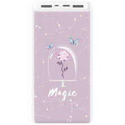 Xiaomi Mi Power Bank 3 20000mAh (PLM18ZM) Белый с принтом 