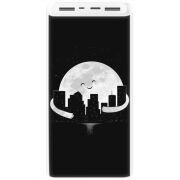 Xiaomi Mi Power Bank 3 20000mAh (PLM18ZM) Белый с принтом 