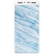 Xiaomi Mi Power Bank 3 20000mAh (PLM18ZM) Белый с принтом 