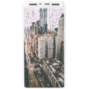 Xiaomi Mi Power Bank 3 20000mAh (PLM18ZM) Белый с принтом 