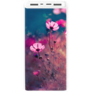 Xiaomi Mi Power Bank 3 20000mAh (PLM18ZM) Белый с принтом 