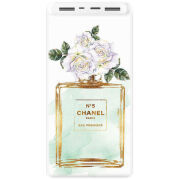 Xiaomi Mi Power Bank 3 20000mAh (PLM18ZM) Белый с принтом 