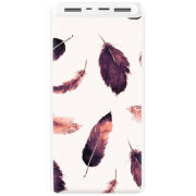 Xiaomi Mi Power Bank 3 20000mAh (PLM18ZM) Белый с принтом 