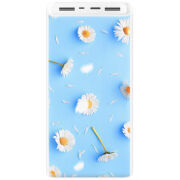 Xiaomi Mi Power Bank 3 20000mAh (PLM18ZM) Белый с принтом 