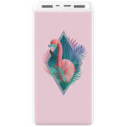 Xiaomi Mi Power Bank 3 20000mAh (PLM18ZM) Белый с принтом 