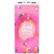 Xiaomi Mi Power Bank 3 20000mAh (PLM18ZM) Белый с принтом 