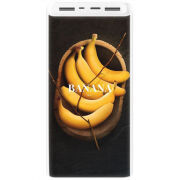 Xiaomi Mi Power Bank 3 20000mAh (PLM18ZM) Белый с принтом 