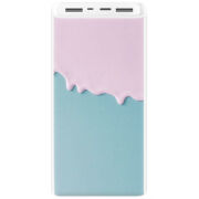 Xiaomi Mi Power Bank 3 20000mAh (PLM18ZM) Белый с принтом 