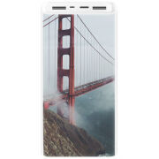 Xiaomi Mi Power Bank 3 20000mAh (PLM18ZM) Белый с принтом 