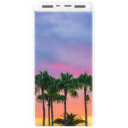 Xiaomi Mi Power Bank 3 20000mAh (PLM18ZM) Белый с принтом 