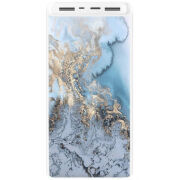 Xiaomi Mi Power Bank 3 20000mAh (PLM18ZM) Белый с принтом 