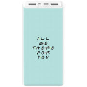 Xiaomi Mi Power Bank 3 20000mAh (PLM18ZM) Белый с принтом 