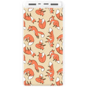 Xiaomi Mi Power Bank 3 20000mAh (PLM18ZM) Белый с принтом 