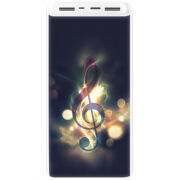Xiaomi Mi Power Bank 3 20000mAh (PLM18ZM) Белый с принтом 
