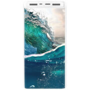 Xiaomi Mi Power Bank 3 20000mAh (PLM18ZM) Белый с принтом 