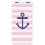 Xiaomi Mi Power Bank 3 20000mAh (PLM18ZM) Белый с принтом 