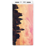 Xiaomi Mi Power Bank 3 20000mAh (PLM18ZM) Белый с принтом 