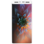 Xiaomi Mi Power Bank 3 20000mAh (PLM18ZM) Белый с принтом 