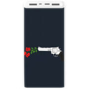 Xiaomi Mi Power Bank 3 20000mAh (PLM18ZM) Белый с принтом 